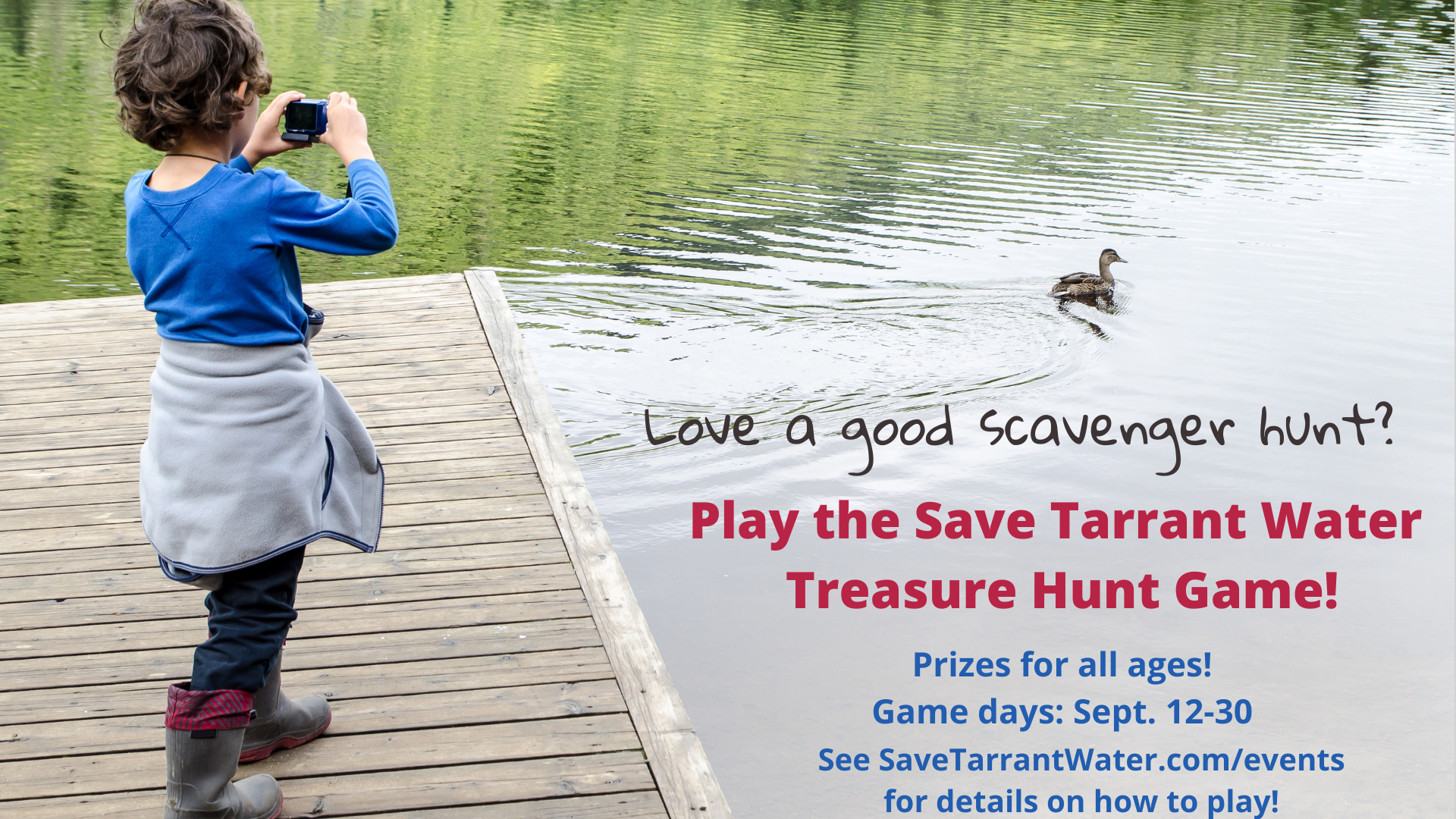 Save Tarrant Water Treasure Hunt