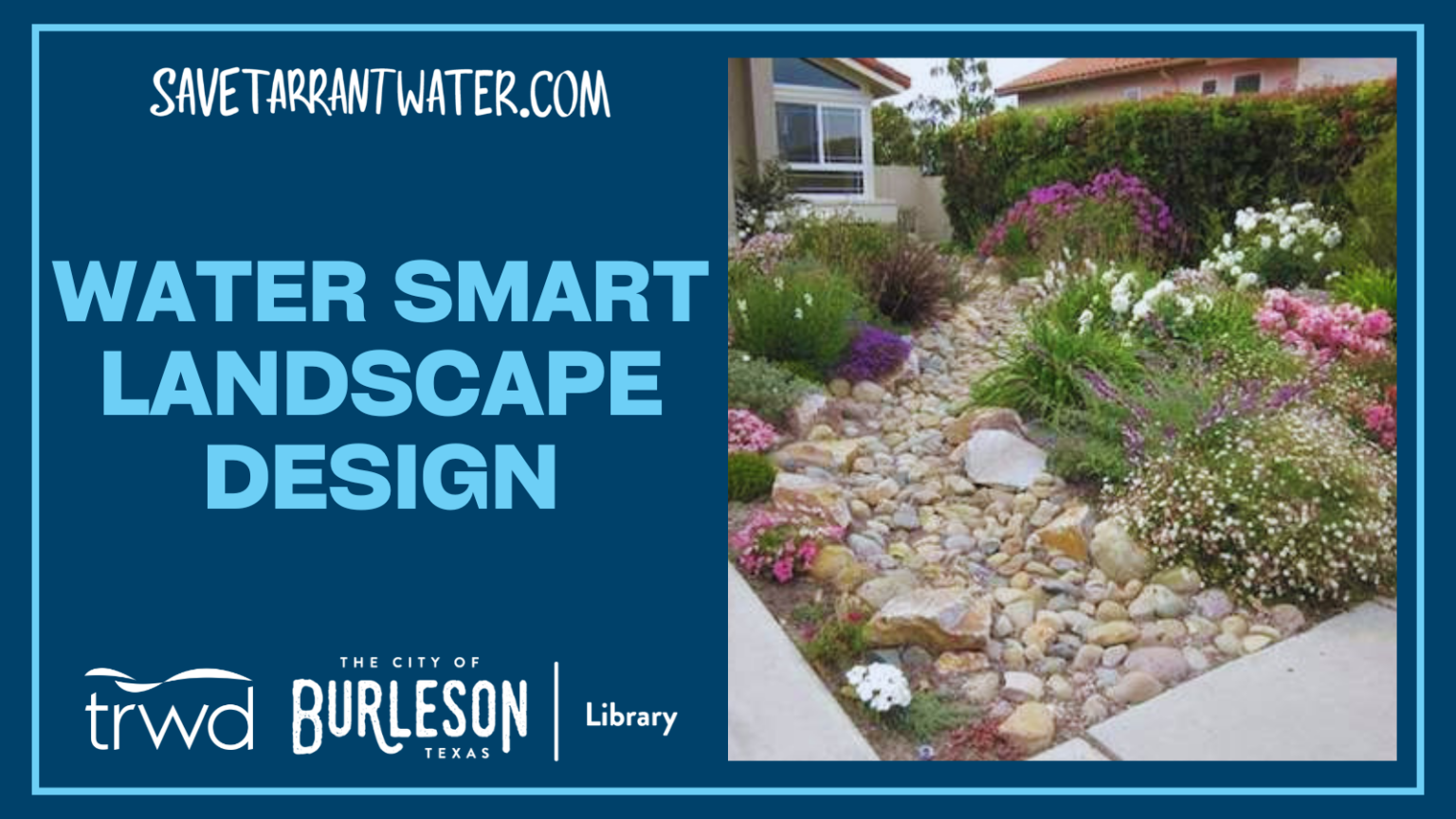 Smart Landscape Water Smart Landscape Design – Save Tarrant Water